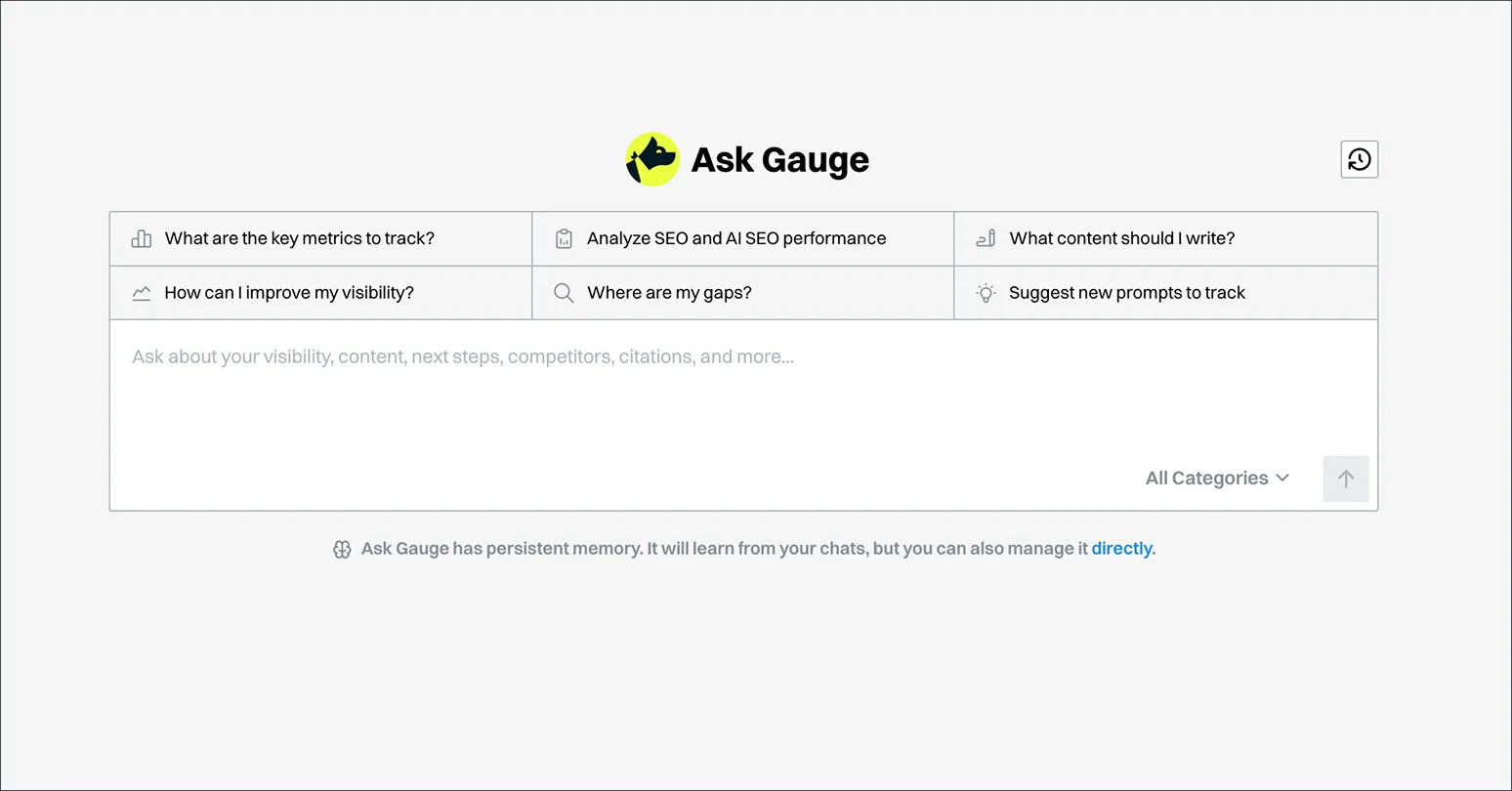 Your Marketing Agent for SEO and AI Search. — screenshot 1 of 1