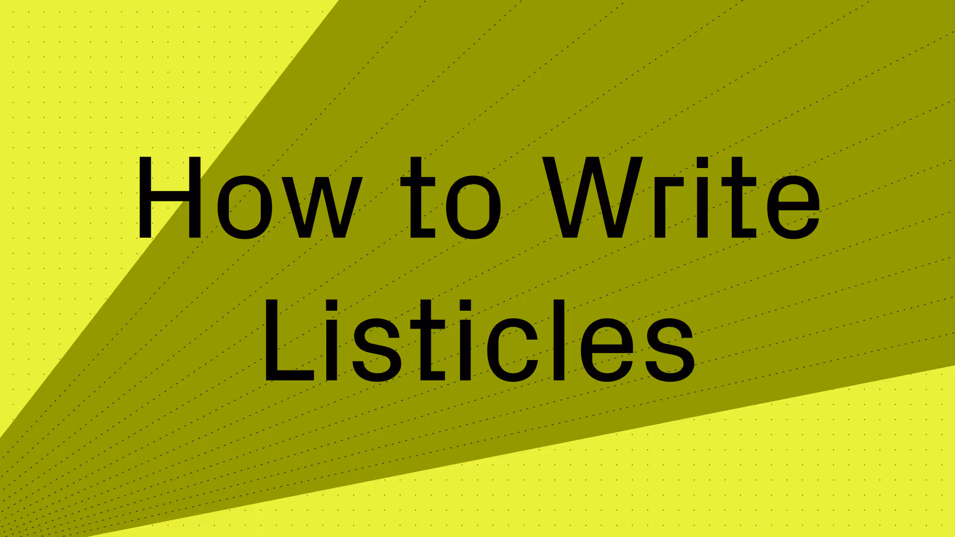 How to Write Listicles That Rank in AI Search: (Best practices from 29 million answers analyzed)